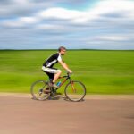 titanium gravel bike riding