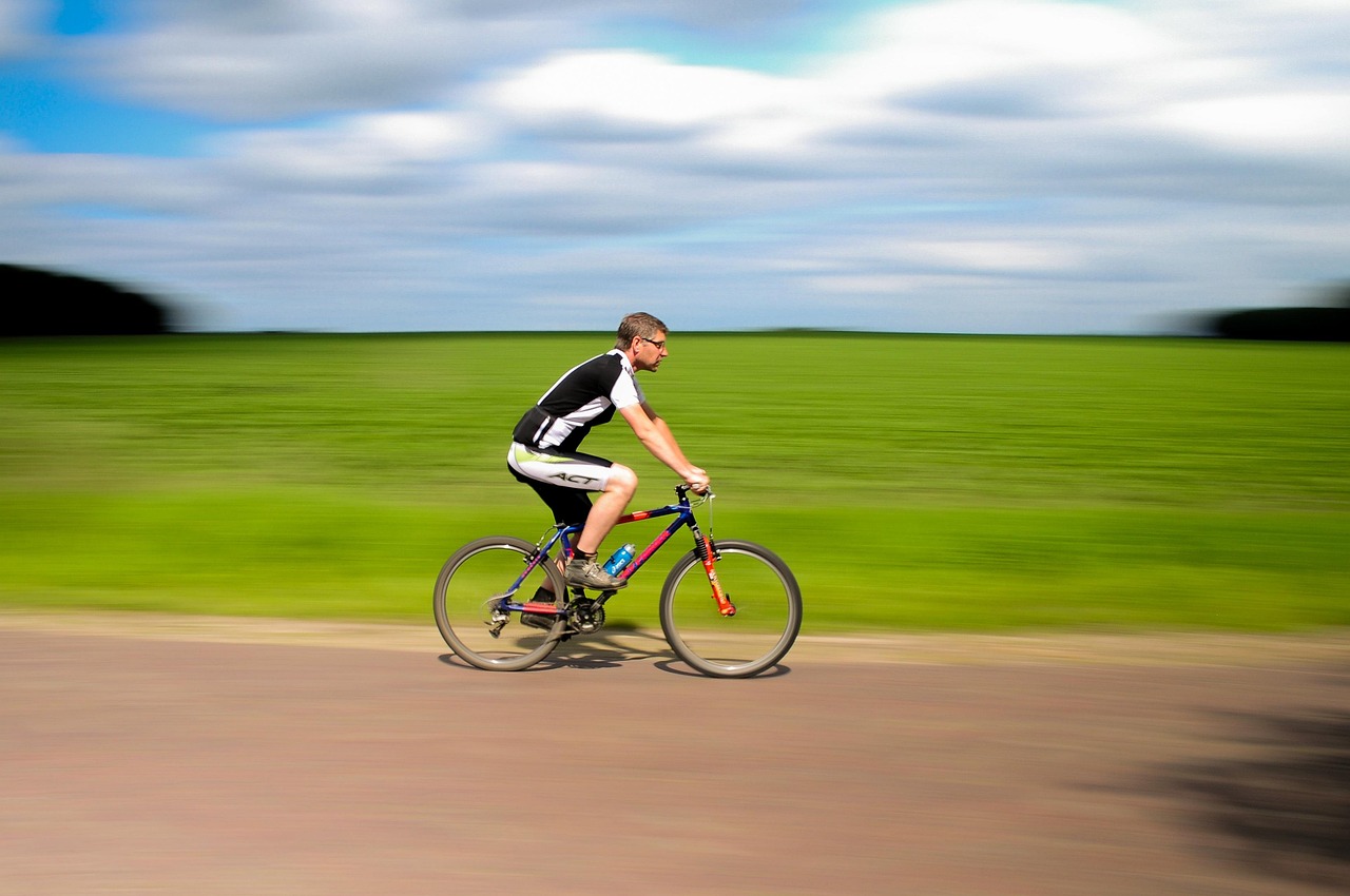 titanium gravel bike riding
